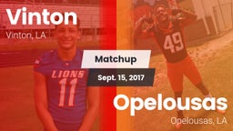 Matchup: Vinton vs. Opelousas  2017