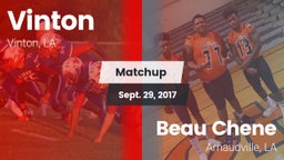 Matchup: Vinton vs. Beau Chene  2017