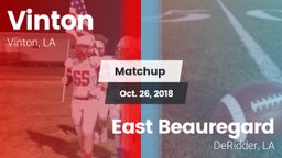 Matchup: Vinton vs. East Beauregard  2018
