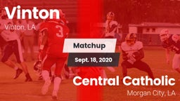 Matchup: Vinton vs. Central Catholic  2020