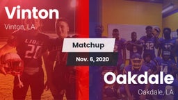 Matchup: Vinton vs. Oakdale  2020