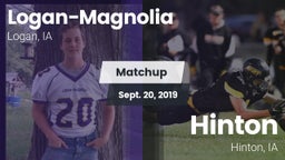 Matchup: Logan-Magnolia vs. Hinton  2019