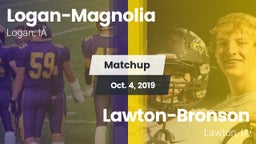 Matchup: Logan-Magnolia vs. Lawton-Bronson  2019