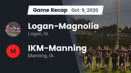 Recap: Logan-Magnolia  vs. IKM-Manning  2020