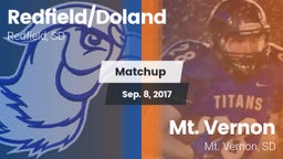 Matchup: Redfield/Doland vs. Mt. Vernon  2017