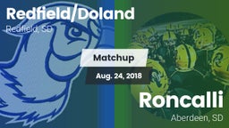 Matchup: Redfield/Doland vs. Roncalli  2018