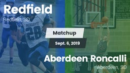 Matchup: Redfield vs. Aberdeen Roncalli  2019