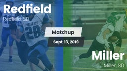 Matchup: Redfield vs. Miller  2019