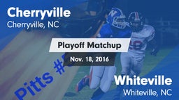 Matchup: Cherryville vs. Whiteville  2016