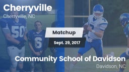 Matchup: Cherryville vs. Community School of Davidson 2017