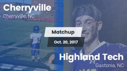 Matchup: Cherryville vs. Highland Tech  2017