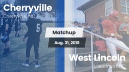 Matchup: Cherryville vs. West Lincoln  2018