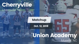 Matchup: Cherryville vs. Union Academy  2018