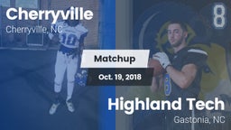 Matchup: Cherryville vs. Highland Tech  2018