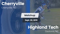 Matchup: Cherryville vs. Highland Tech  2019
