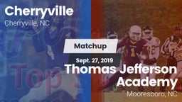Matchup: Cherryville vs. Thomas Jefferson Academy  2019