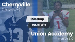 Matchup: Cherryville vs. Union Academy  2019