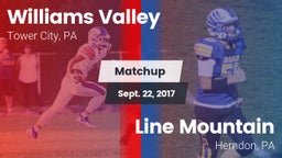 Matchup: Williams Valley vs. Line Mountain  2017