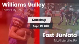 Matchup: Williams Valley vs. East Juniata  2017