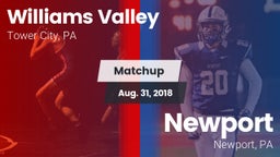 Matchup: Williams Valley vs. Newport  2018