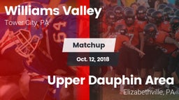 Matchup: Williams Valley vs. Upper Dauphin Area  2018