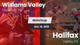 Matchup: Williams Valley vs. Halifax  2018