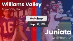 Matchup: Williams Valley vs. Juniata  2019