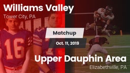 Matchup: Williams Valley vs. Upper Dauphin Area  2019