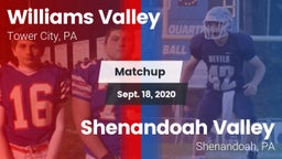 Matchup: Williams Valley vs. Shenandoah Valley  2020