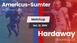 Matchup: Americus-Sumter vs. Hardaway  2016