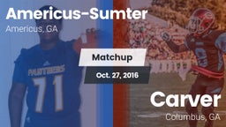 Matchup: Americus-Sumter vs. Carver  2016
