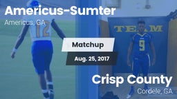 Matchup: Americus-Sumter vs. Crisp County  2017