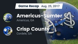 Recap: Americus-Sumter  vs. Crisp County  2017
