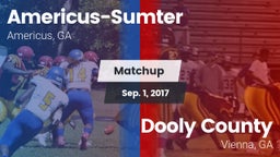 Matchup: Americus-Sumter vs. Dooly County  2017