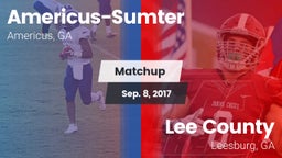 Matchup: Americus-Sumter vs. Lee County  2017