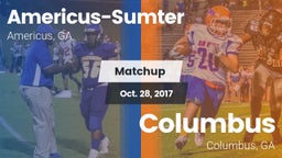 Matchup: Americus-Sumter vs. Columbus  2017