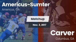 Matchup: Americus-Sumter vs. Carver  2017