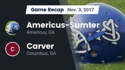 Recap: Americus-Sumter  vs. Carver  2017