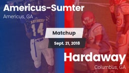 Matchup: Americus-Sumter vs. Hardaway  2018
