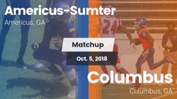 Matchup: Americus-Sumter vs. Columbus  2018