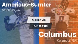 Matchup: Americus-Sumter vs. Columbus  2019