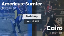 Matchup: Americus-Sumter vs. Cairo  2019