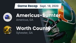 Recap: Americus-Sumter  vs. Worth County  2020