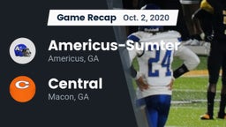 Recap: Americus-Sumter  vs. Central  2020