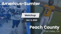 Matchup: Americus-Sumter vs. Peach County  2020