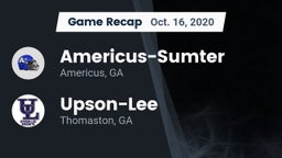 Recap: Americus-Sumter  vs. Upson-Lee  2020