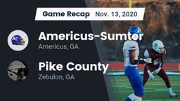 Recap: Americus-Sumter  vs. Pike County  2020