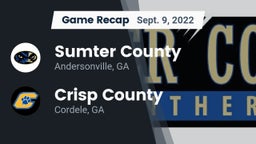 Recap: Sumter County  vs. Crisp County  2022