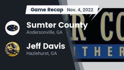 Recap: Sumter County  vs. Jeff Davis  2022