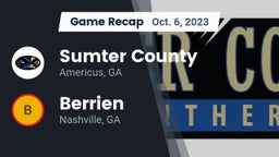 Recap: Sumter County  vs. Berrien  2023